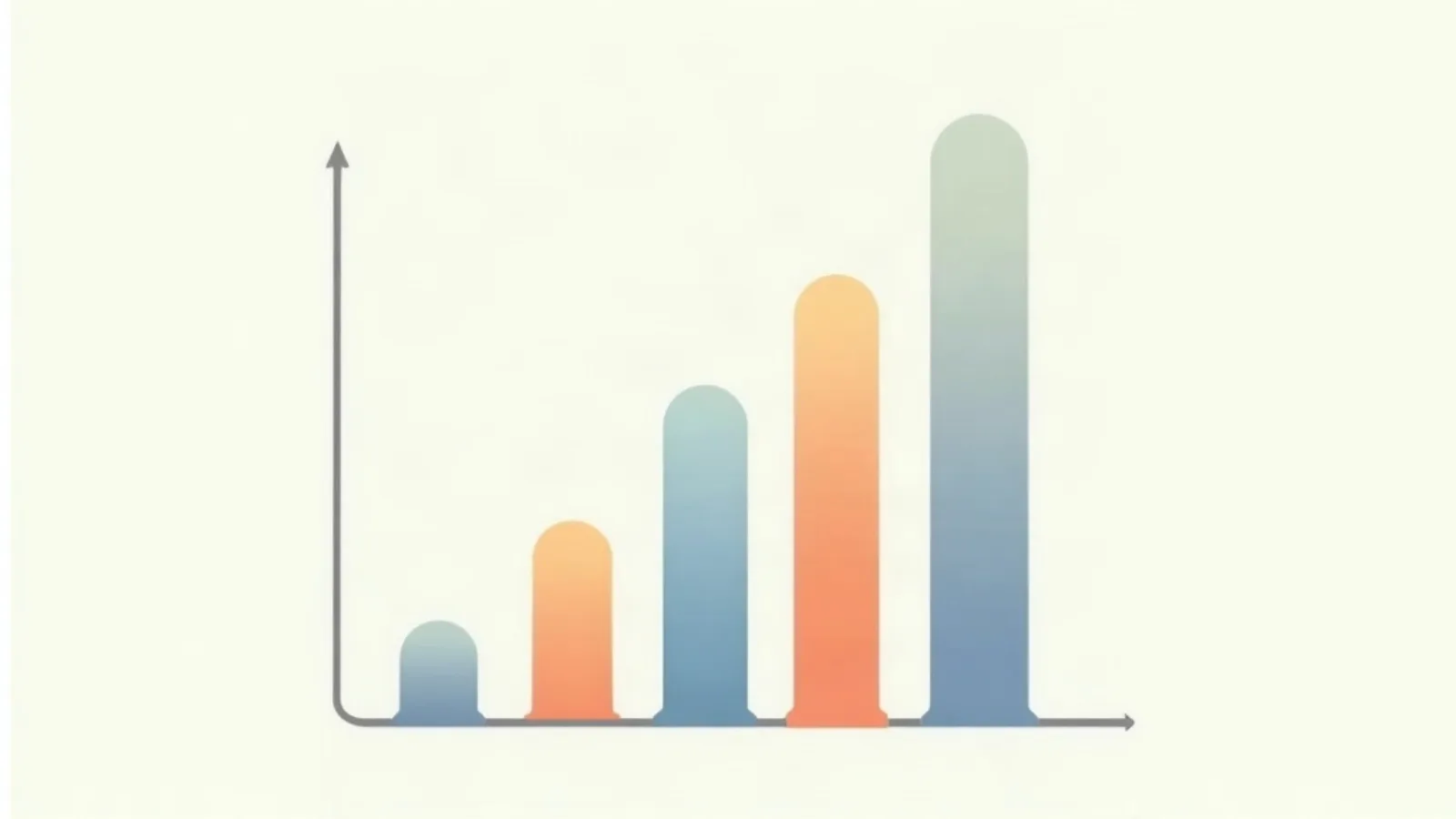 Generic bar-chart illustration with no figures, representing the idea of comparing price ranges